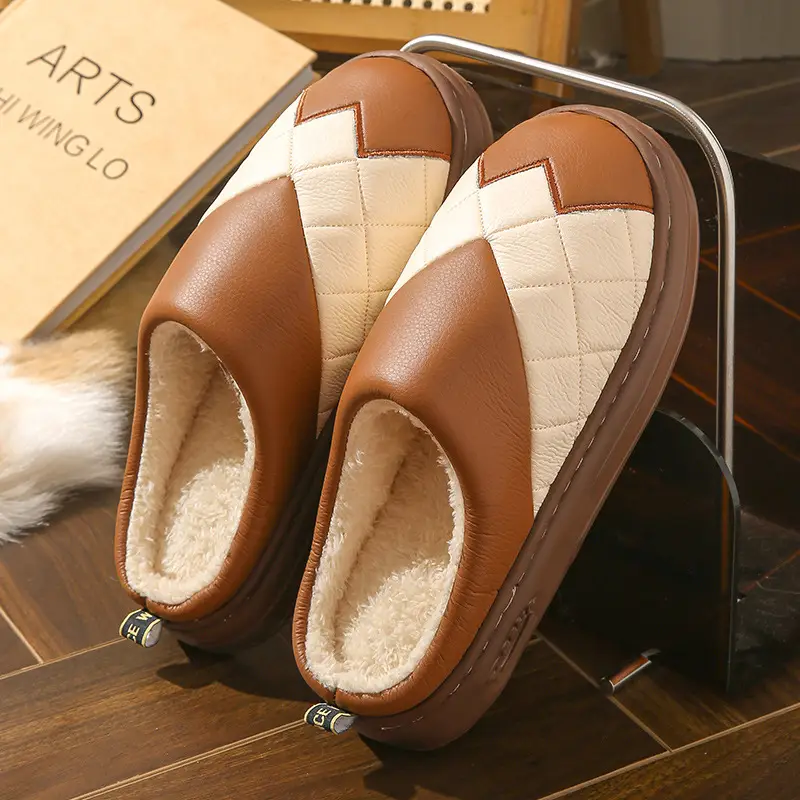 Cotton Warm Slippers for Women Winter Home - Image 7