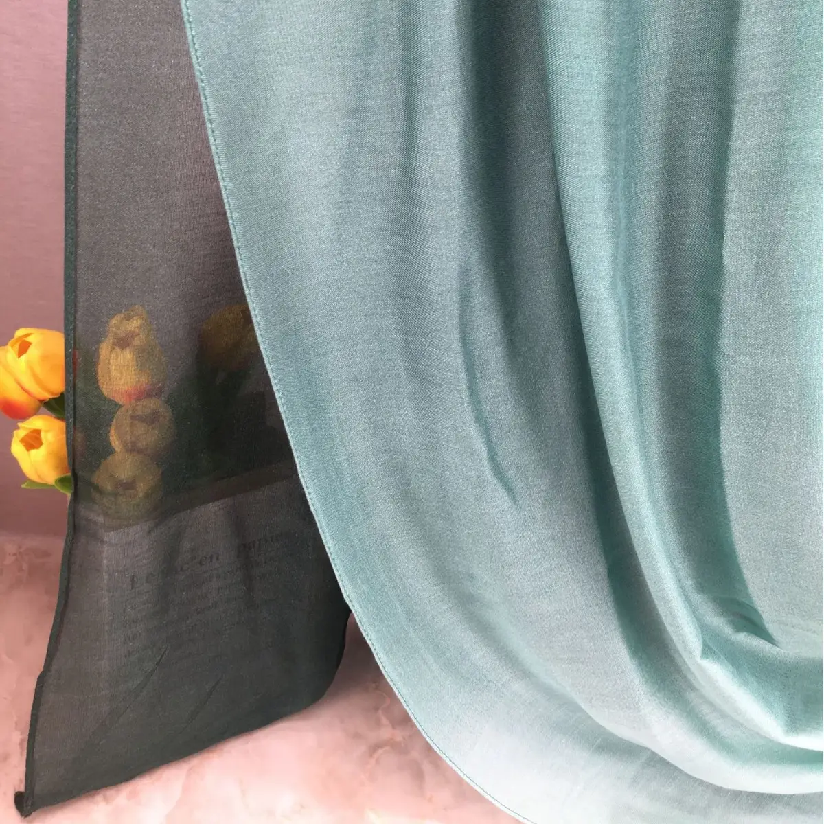 2024 Bamboo Gradient Scarf for Men - Image 15