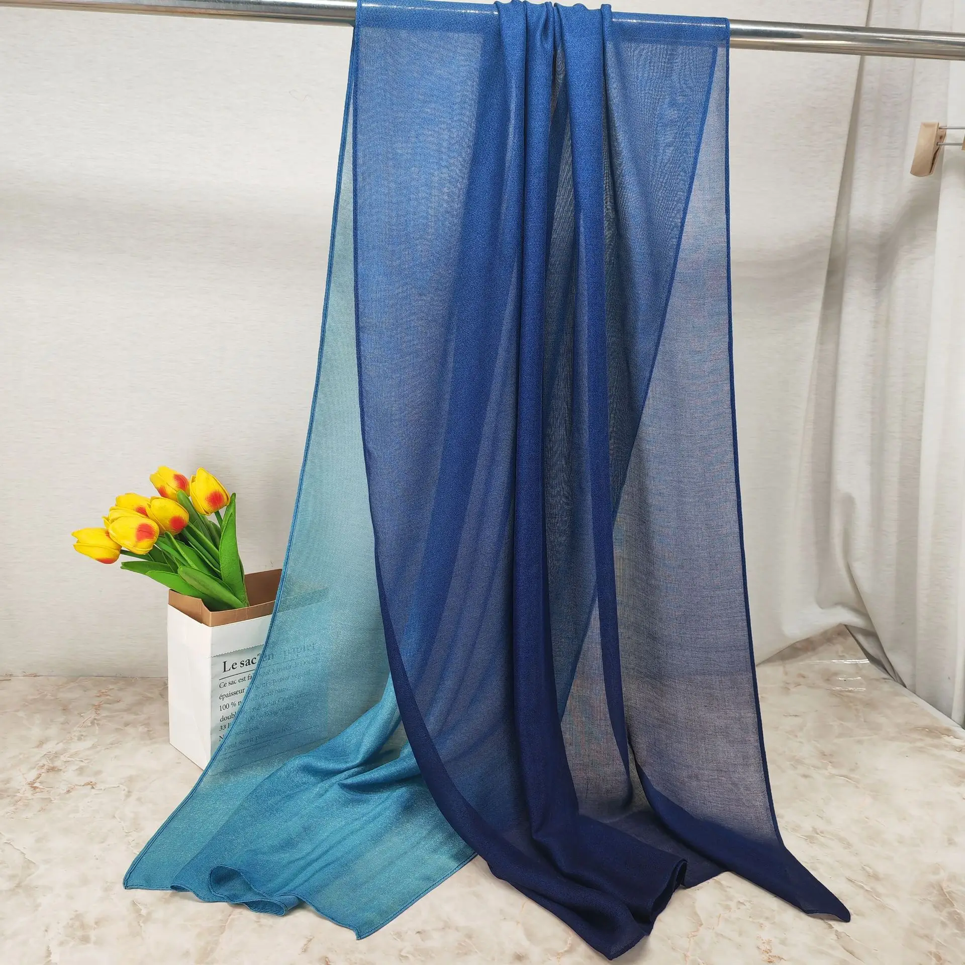 2024 Bamboo Gradient Scarf for Men - Image 10