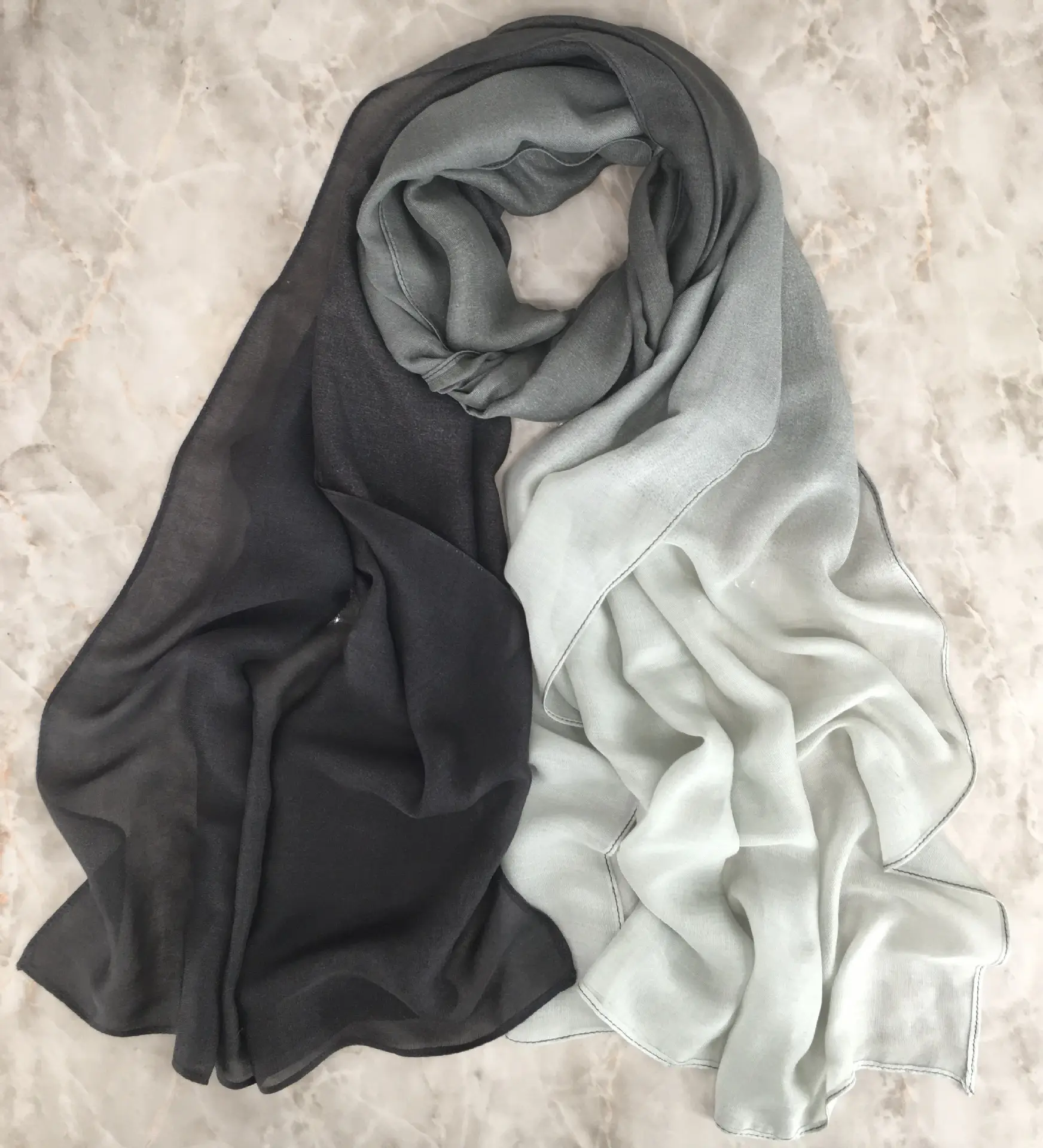 2024 Bamboo Gradient Scarf for Men - Image 2