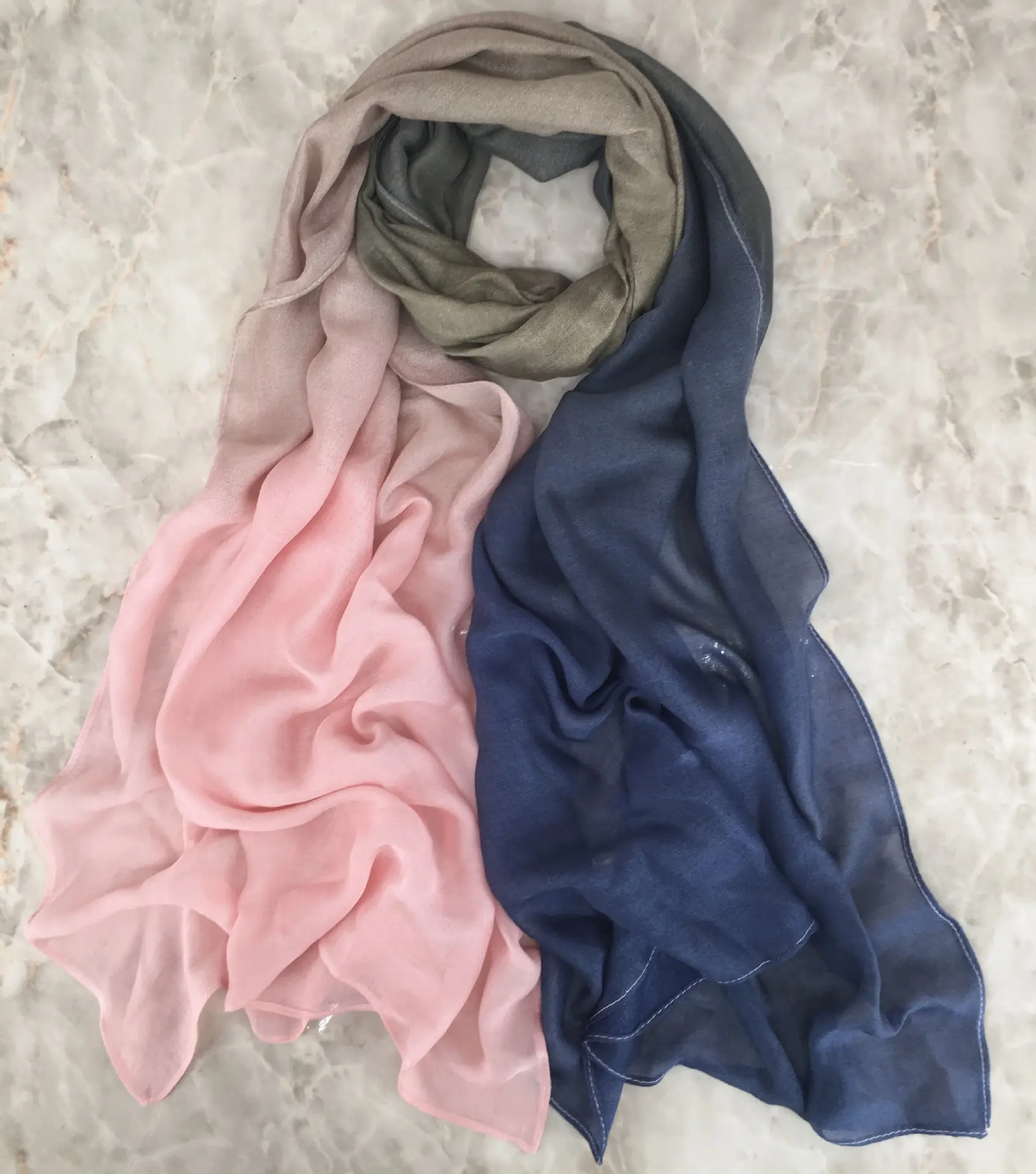 2024 Bamboo Gradient Scarf for Men - Image 3