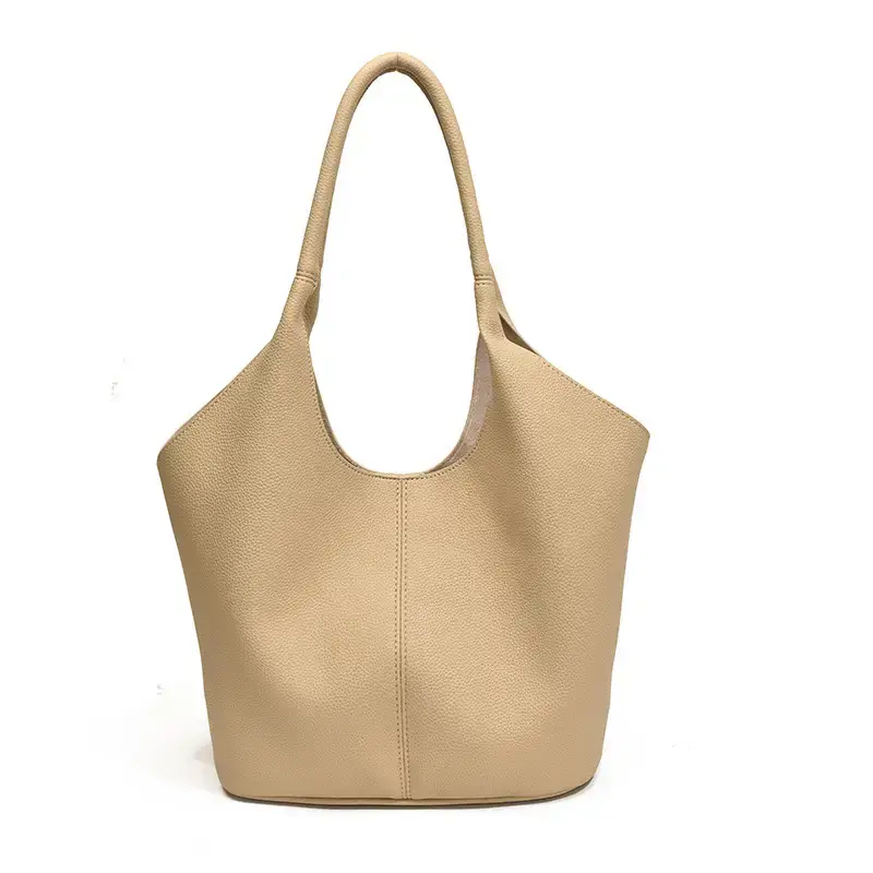 Women's Brown Bucket Bag 2024 Summer New Work Commuter - Image 10