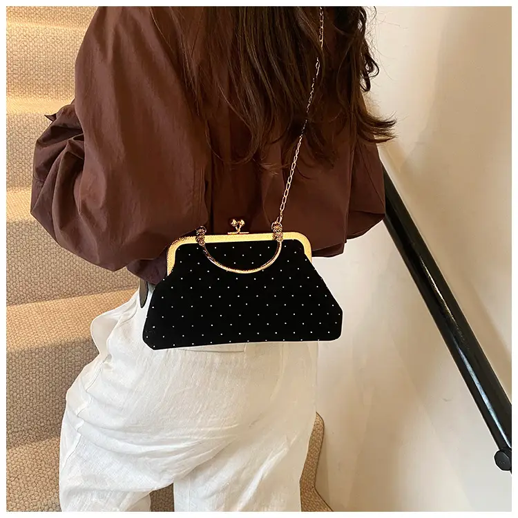 2024 Autumn Fashion Women's Handbags Black Red Maroon — feature 16