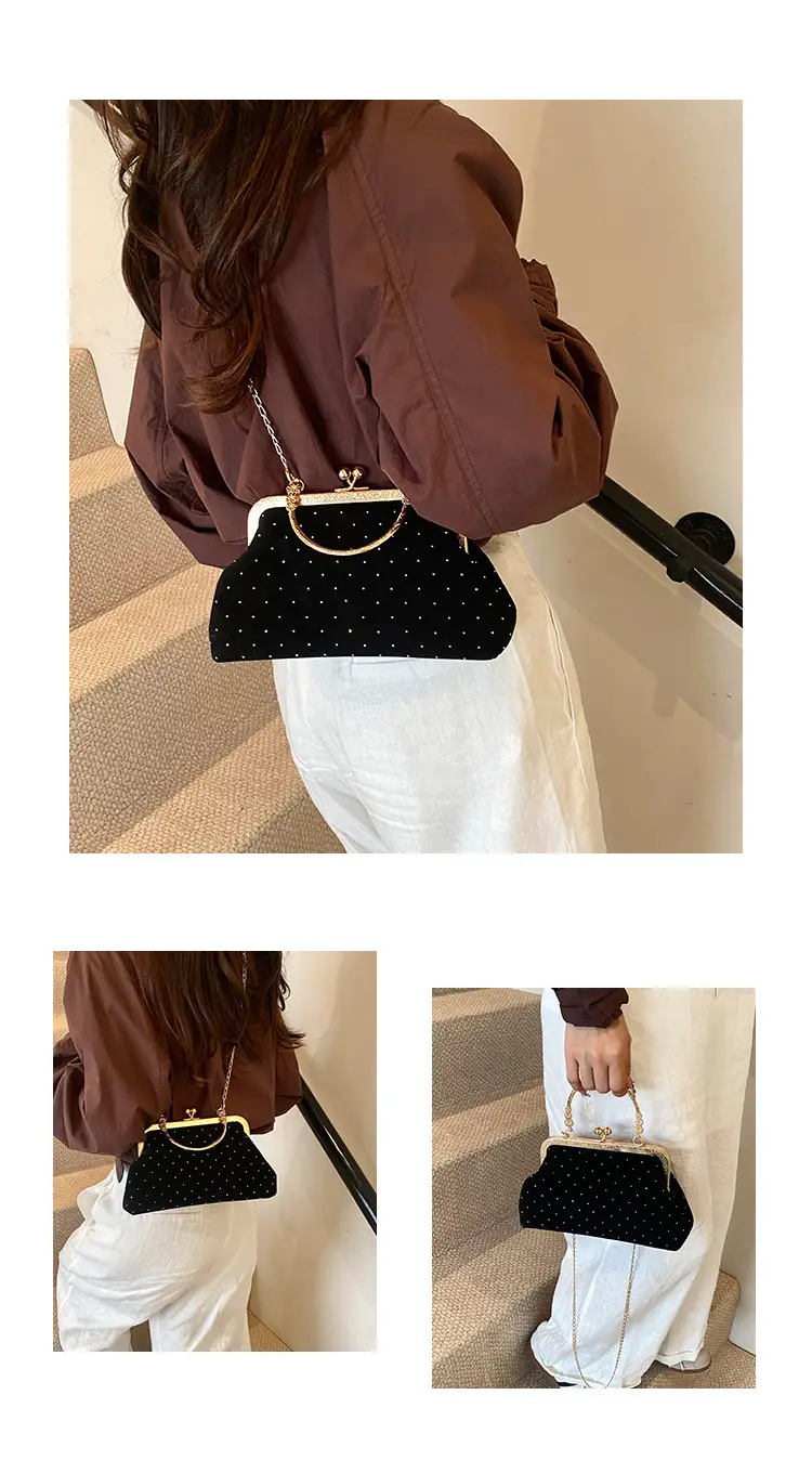 2024 Autumn Fashion Women's Handbags Black Red Maroon — feature 22