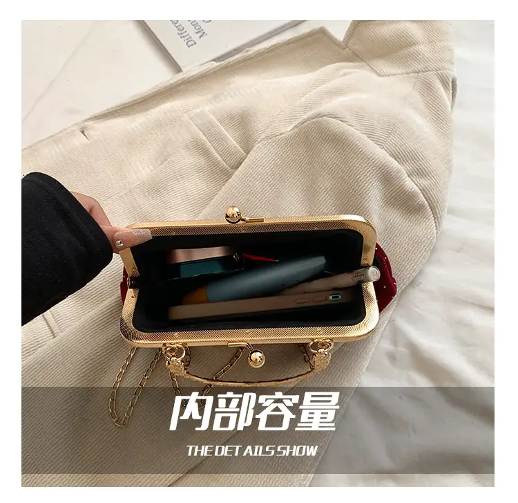 2024 Autumn Fashion Women's Handbags Black Red Maroon — feature 4