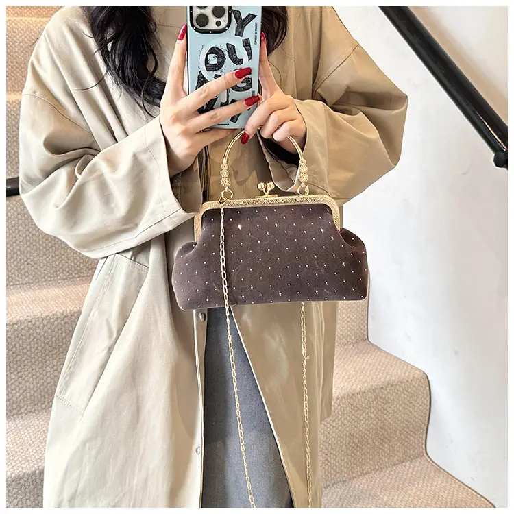 2024 Autumn Fashion Women's Handbags Black Red Maroon — feature 9