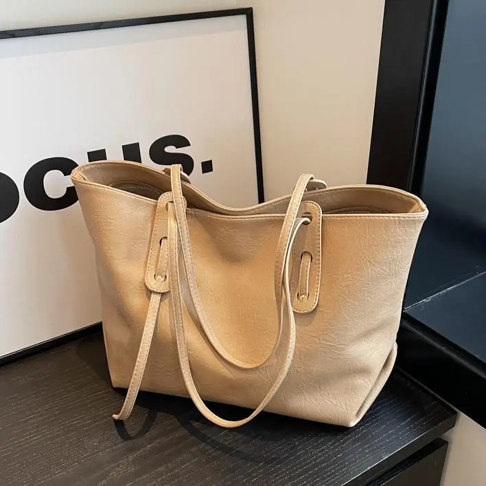 Trendy Brown Soft Shoulder Bag for Women 2026 - Image 8