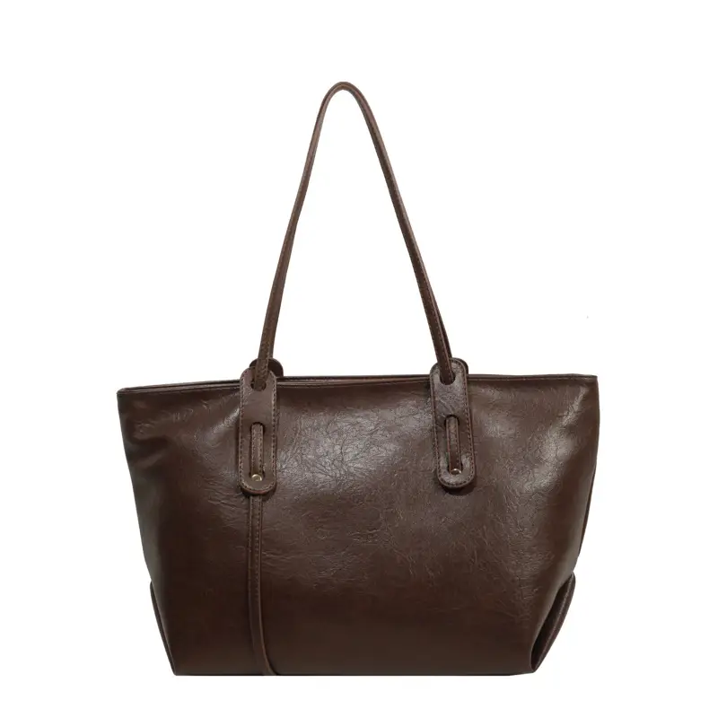 Trendy Brown Soft Shoulder Bag for Women 2026 - Image 9
