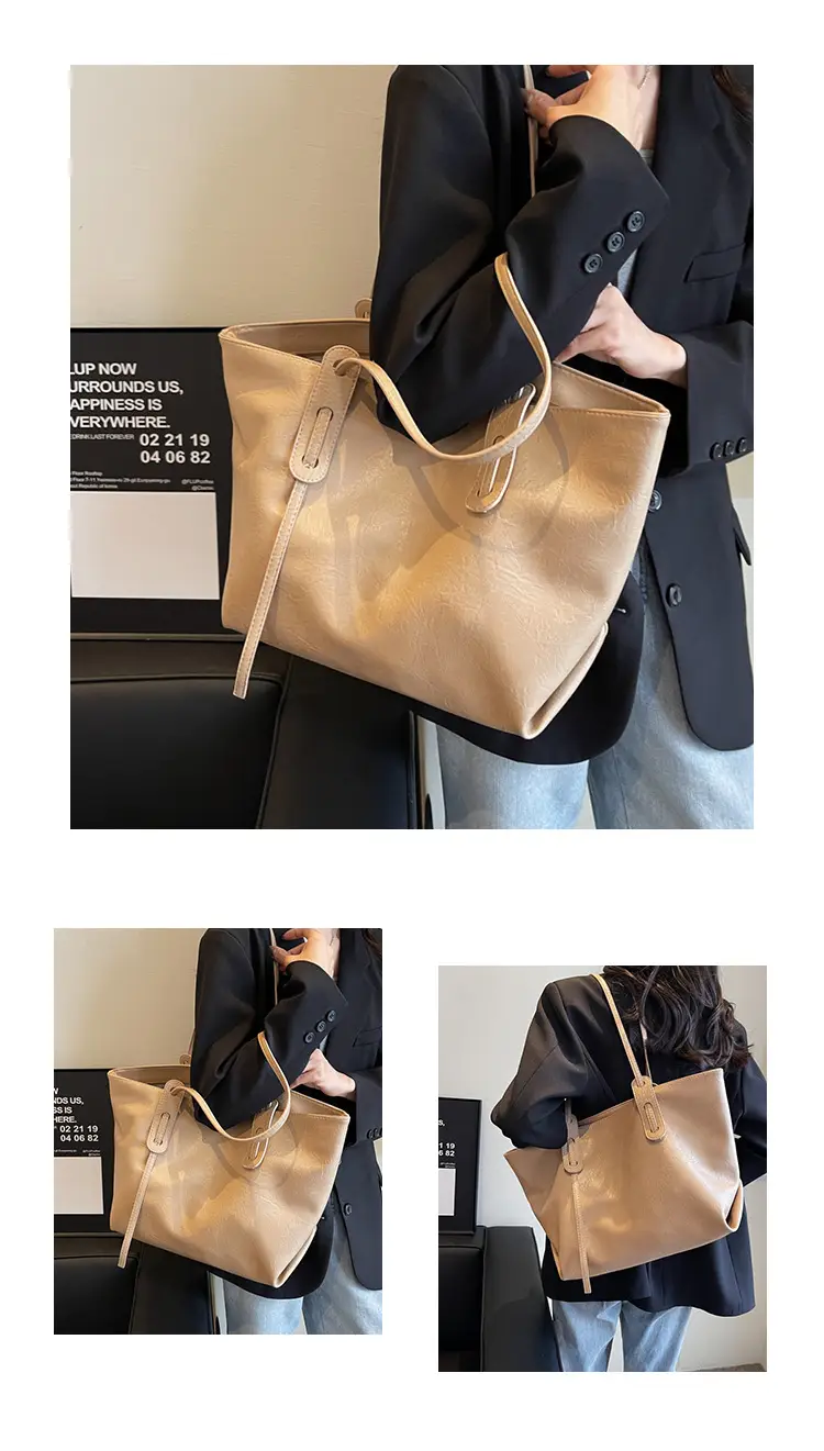 Trendy Brown Soft Shoulder Bag for Women 2026 β feature 12