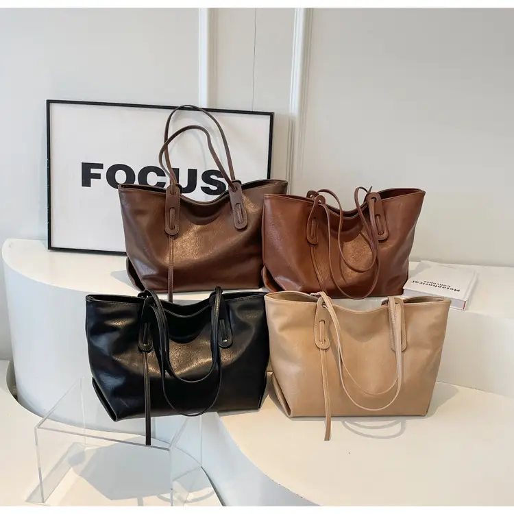 Trendy Brown Soft Shoulder Bag for Women 2026 β feature 30