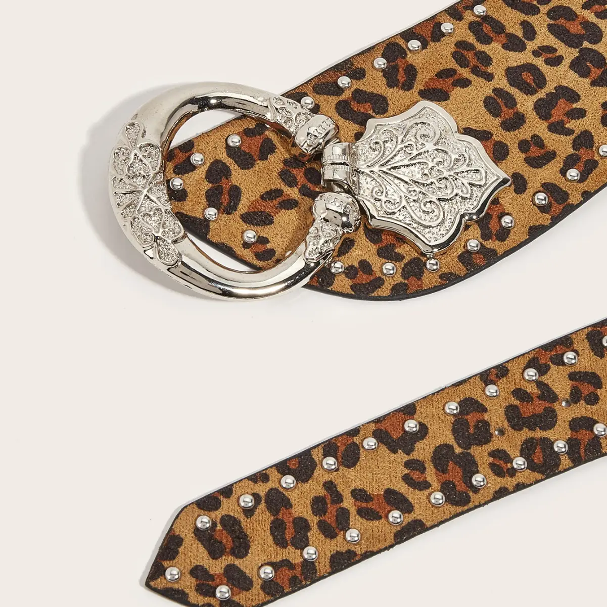 Leopardo Belt with Buckle for Women - Image 5