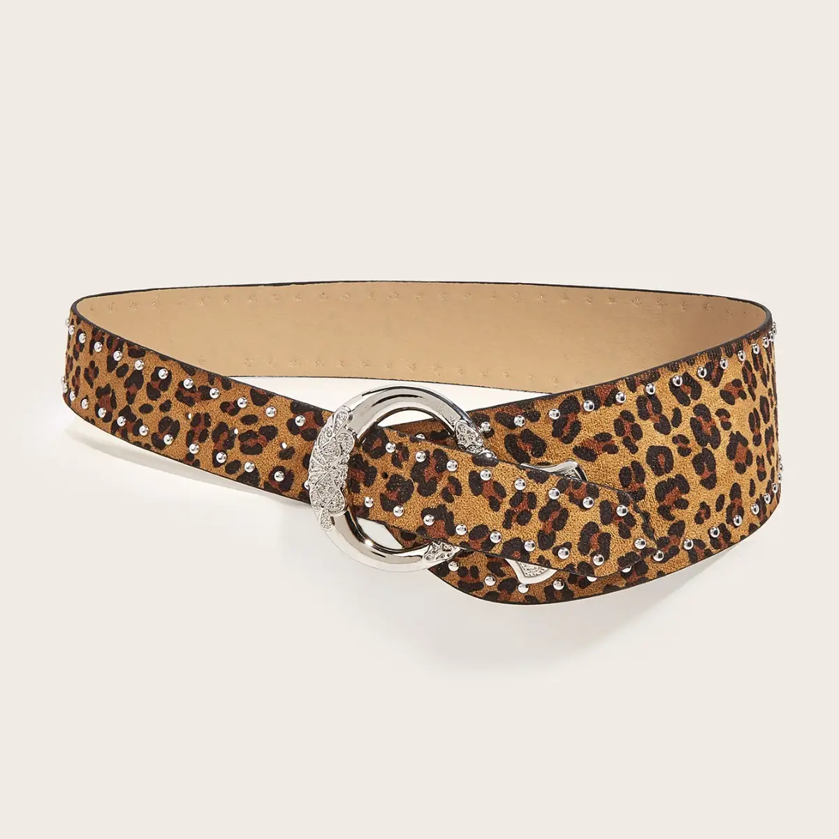 Leopardo Belt with Buckle for Women - Image 6