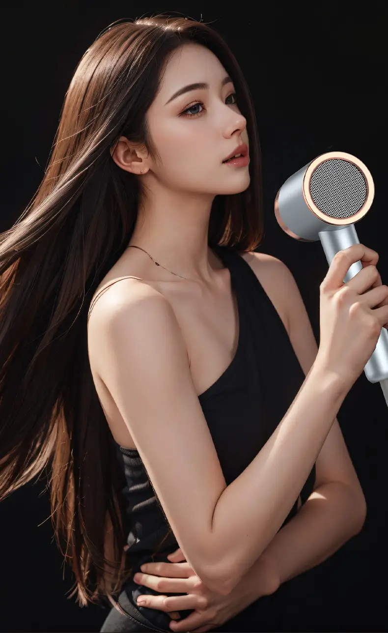 New Color & Temperature Hair Dryer for Fast Drying — feature 21