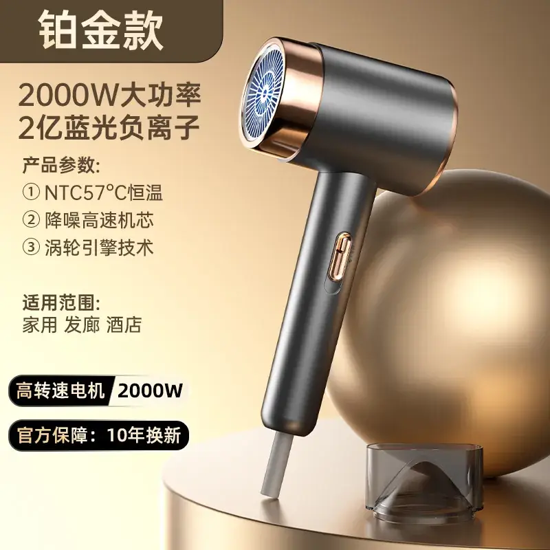 New Color & Temperature Hair Dryer for Fast Drying - Image 4