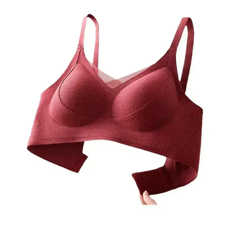 Anti-Gravity Seamless Push-Up Bra Women Grey - Image 10