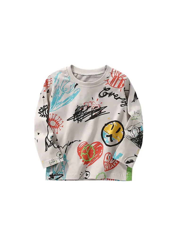 Malwee Boys Autumn T-Shirt with Handmade Design - Image 6