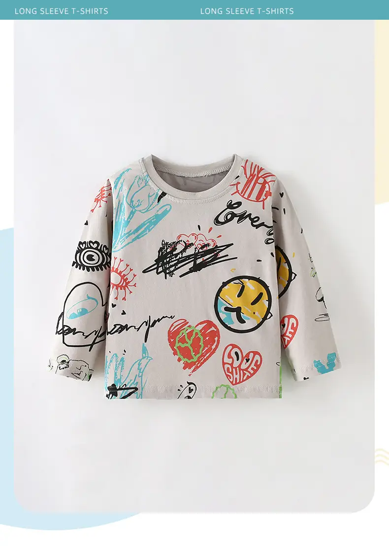 Malwee Boys Autumn T-Shirt with Handmade Design — feature 2
