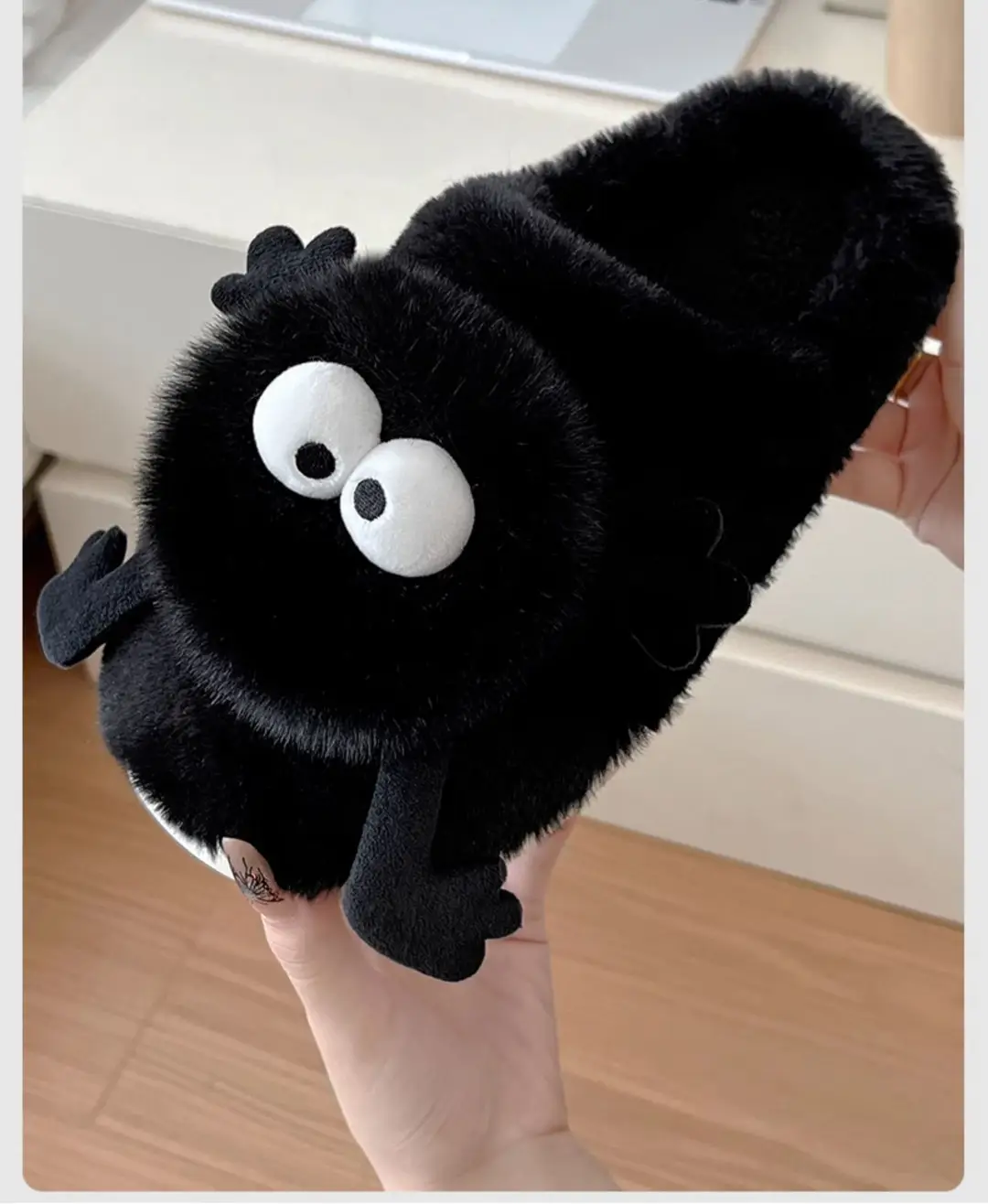 Coal Ball Cotton Slippers for Women, Autumn and Winter Indoor Home Slippers, Autumn and Winter Non-Slip, Warm and Cute Cotton Slippers for Women Wholesale — feature 32
