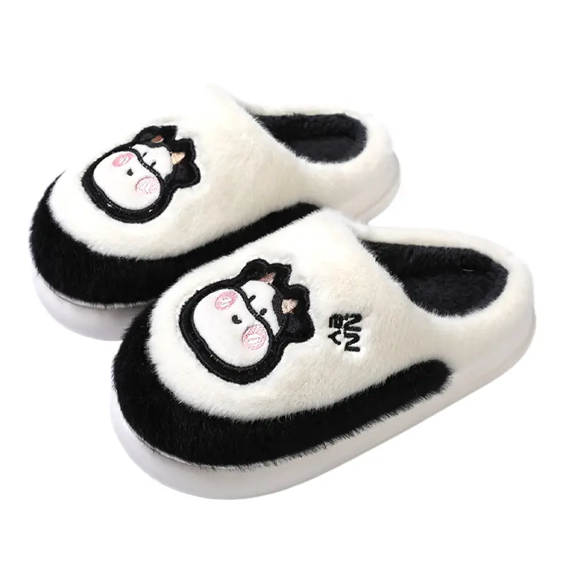 Nanbo Wan Cotton Slippers Women's Winter Home New Thick Bottom Non-slip Warm Plush Couple Cotton Slippers Men's Wholesale - Image 7