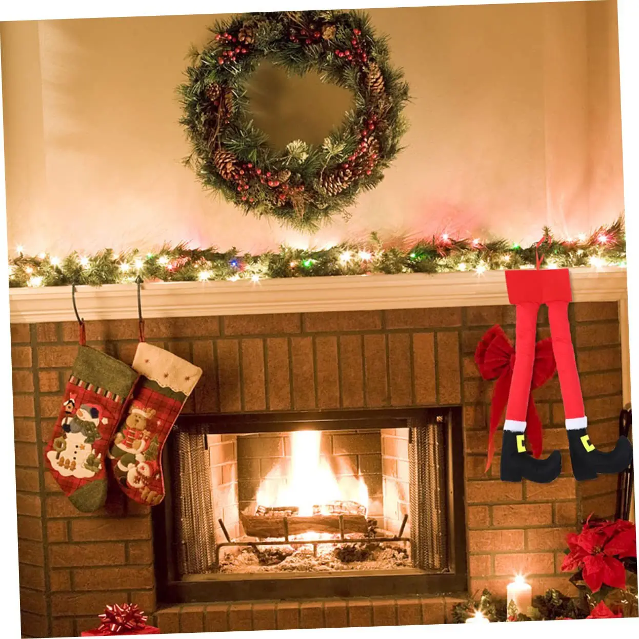 New Elf Hat Christmas Bell Corner Thickened Christmas Hat Wholesale Ready Stock — feature 8