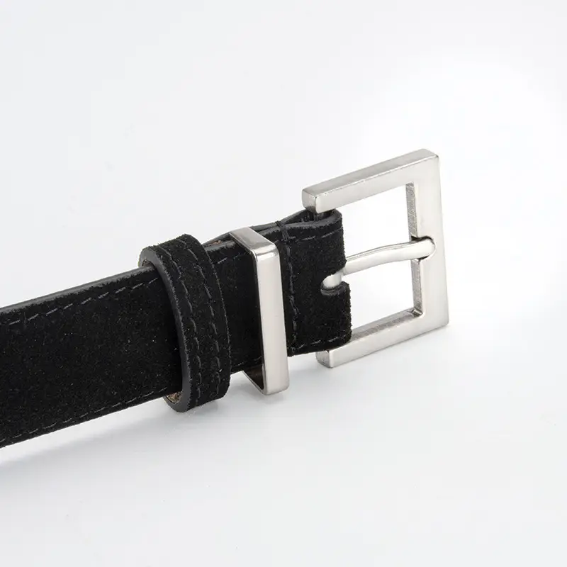 Women Cross-border Frosted Anti-velvet Pin Buckle Belt for Jeans Skirt - Image 9