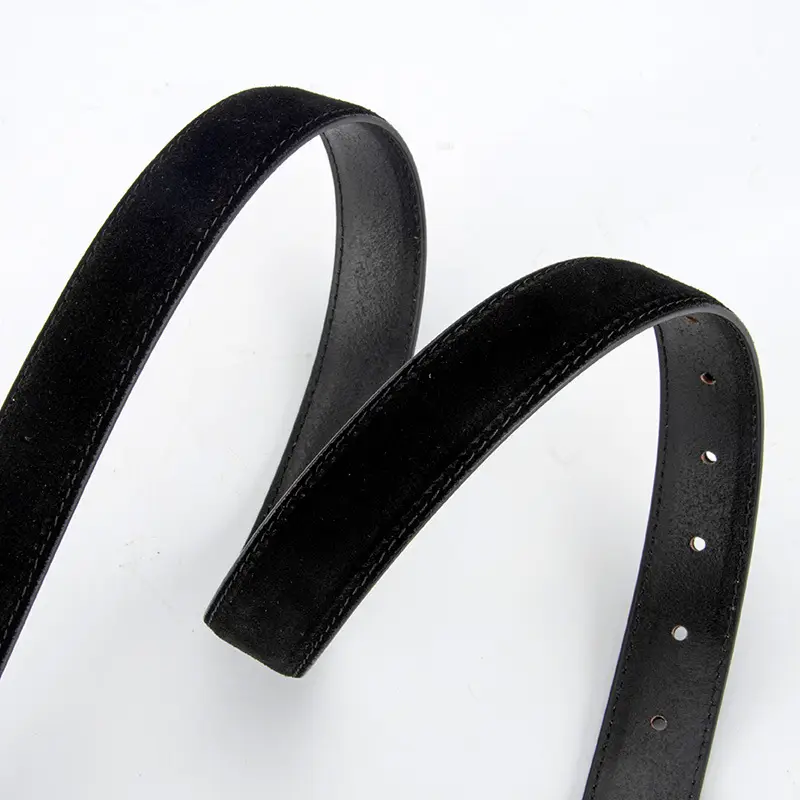 Women Cross-border Frosted Anti-velvet Pin Buckle Belt for Jeans Skirt - Image 10