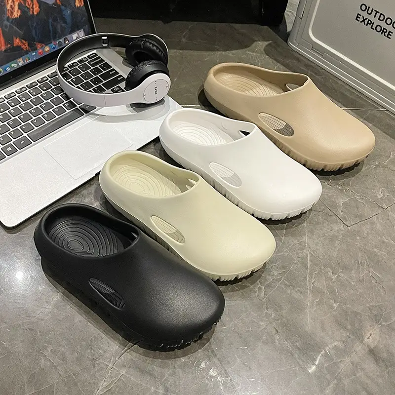 Eva Bread Cave Shoes Men's and Women's Famous Stars Same Non-Slip Outdoor Sandals Shoes Slippers - Image 8