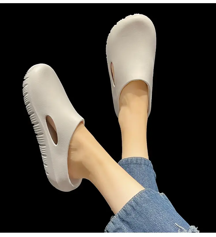 Eva Bread Cave Shoes Men's and Women's Famous Stars Same Non-Slip Outdoor Sandals Shoes Slippers — feature 12