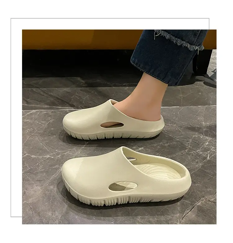 Eva Bread Cave Shoes Men's and Women's Famous Stars Same Non-Slip Outdoor Sandals Shoes Slippers — feature 17