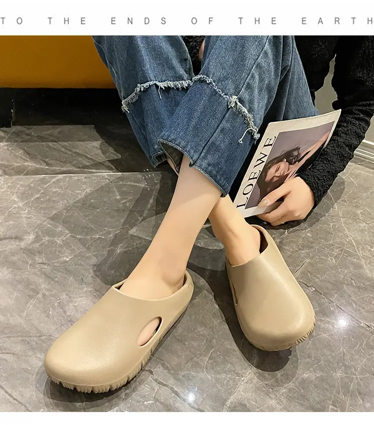 Eva Bread Cave Shoes Men's and Women's Famous Stars Same Non-Slip Outdoor Sandals Shoes Slippers — feature 21