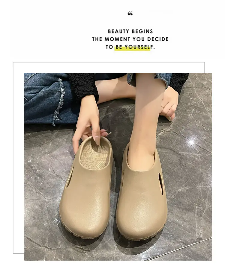 Eva Bread Cave Shoes Men's and Women's Famous Stars Same Non-Slip Outdoor Sandals Shoes Slippers — feature 23