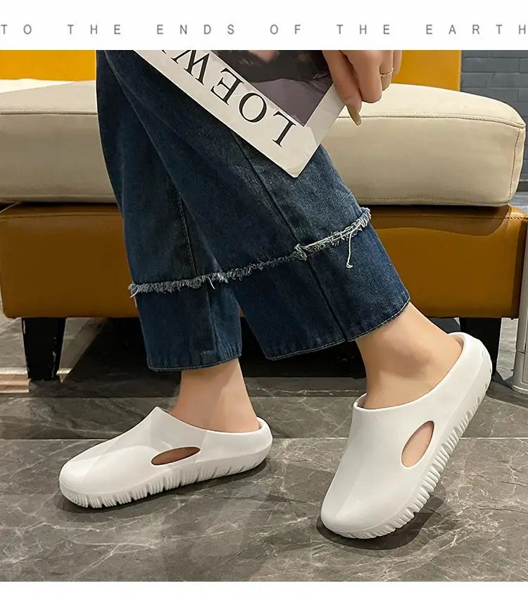 Eva Bread Cave Shoes Men's and Women's Famous Stars Same Non-Slip Outdoor Sandals Shoes Slippers — feature 9