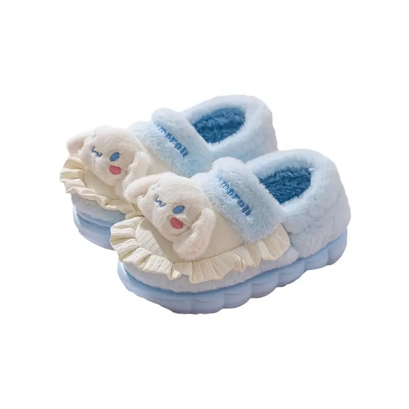 Sanrio Cotton Slippers for Girls Pink Warm Indoor - Image 7