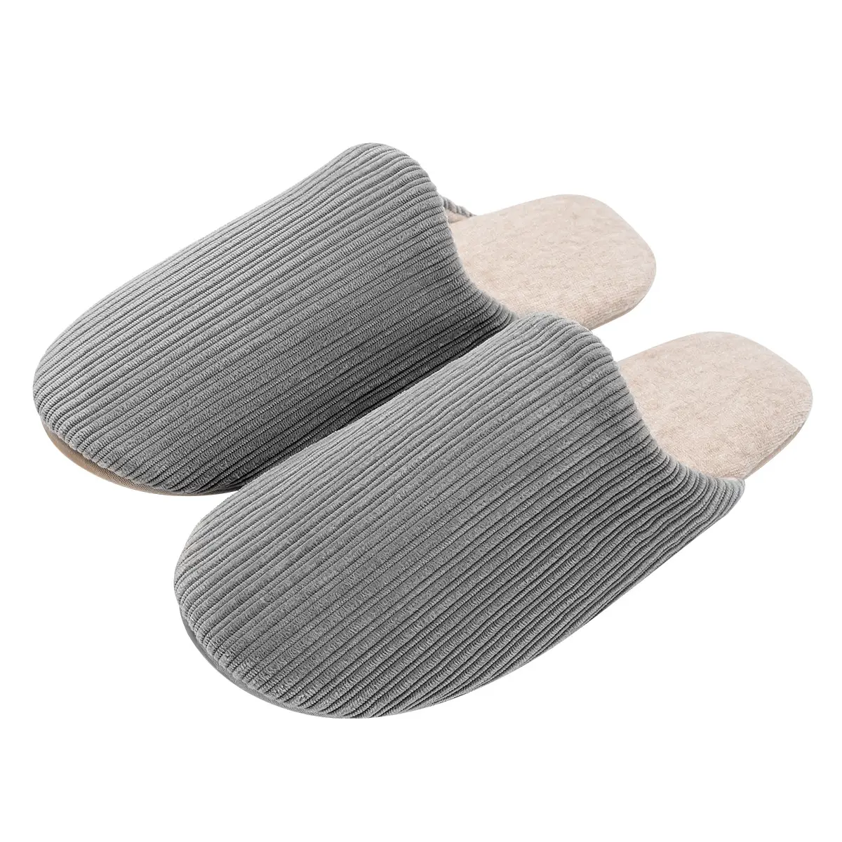 Silent Cotton Slippers for Elderly Men Winter Autumn 2025