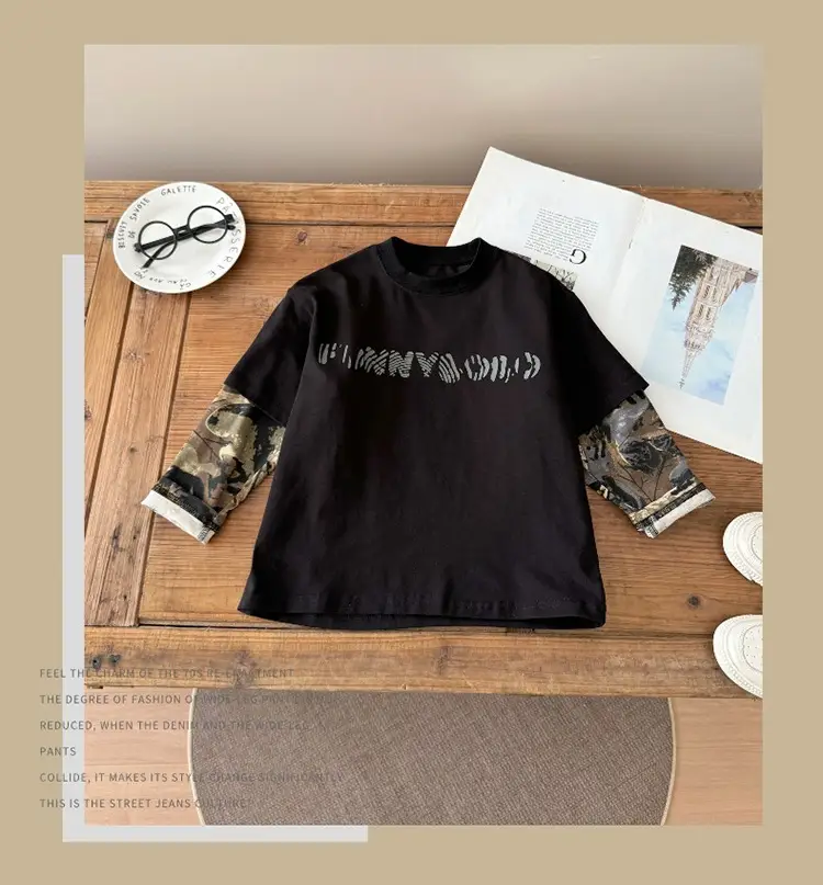 Boys Base Layer Shirt 2026 Spring New Style — feature 12