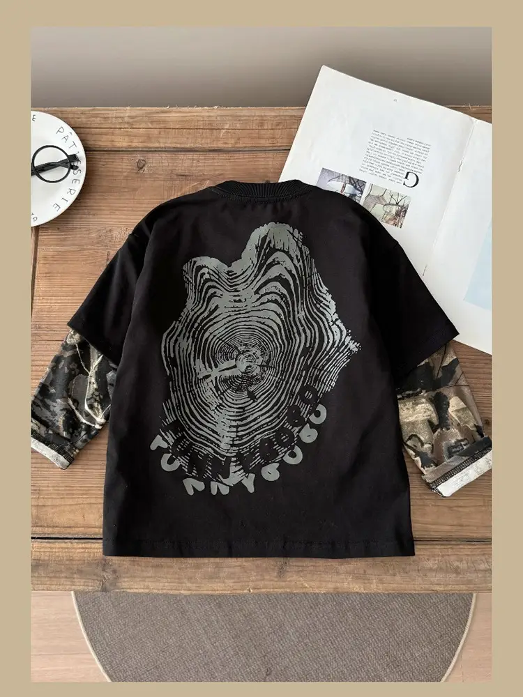 Boys Base Layer Shirt 2026 Spring New Style — feature 13
