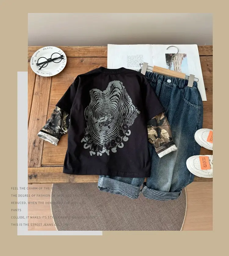Boys Base Layer Shirt 2026 Spring New Style — feature 8