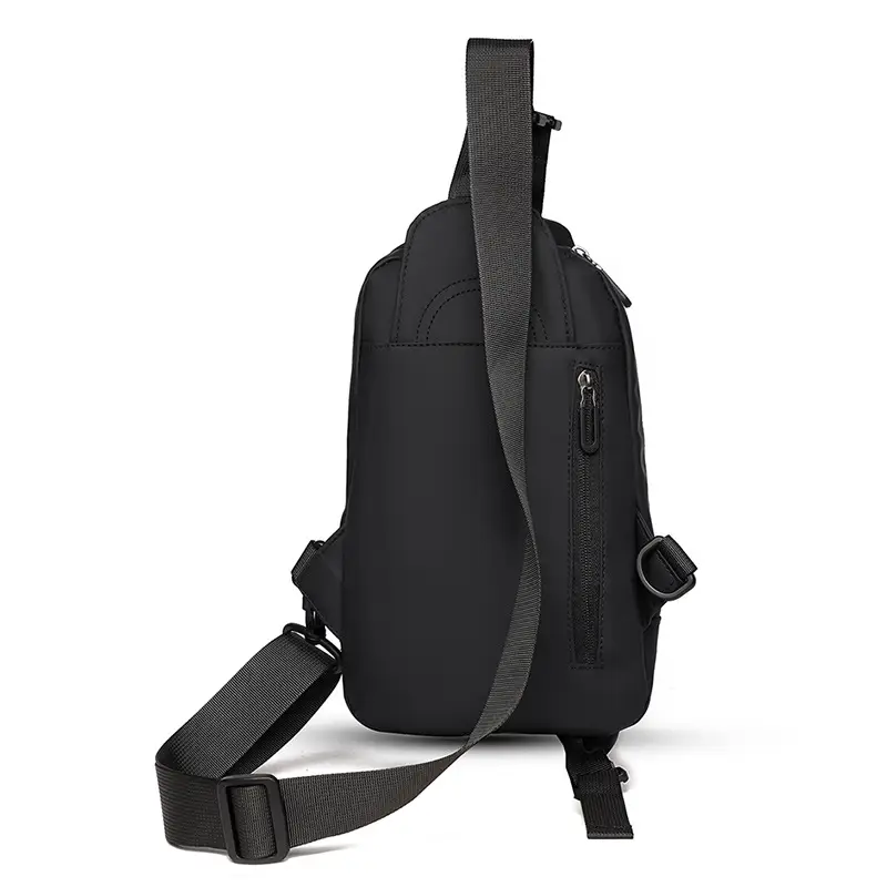 Men's Waterproof Crossbody Bag Grey Casual Shoulder - Image 5
