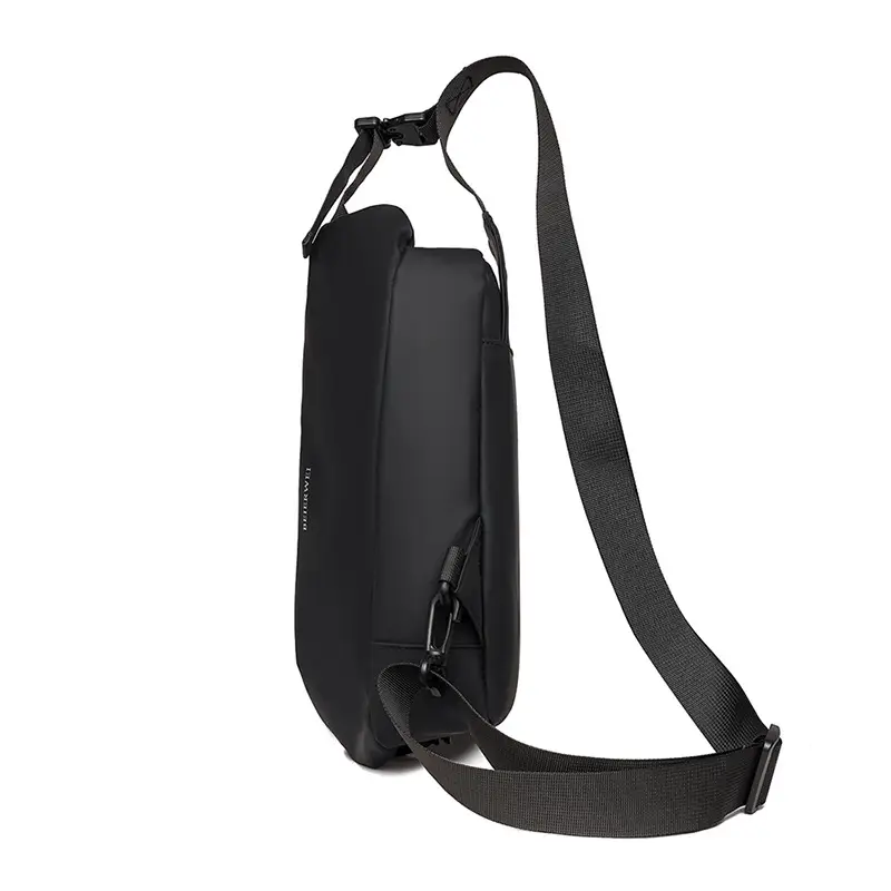 Men's Waterproof Crossbody Bag Grey Casual Shoulder - Image 6