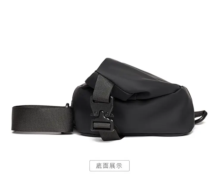 Men's Waterproof Crossbody Bag Grey Casual Shoulder — feature 37