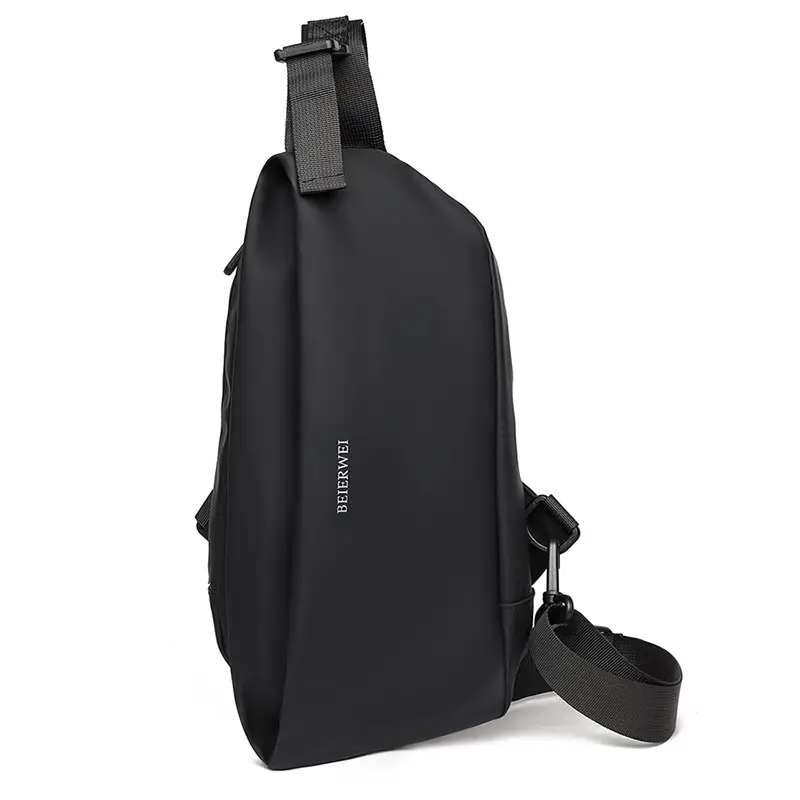 Men's Waterproof Crossbody Bag Grey Casual Shoulder - Image 2