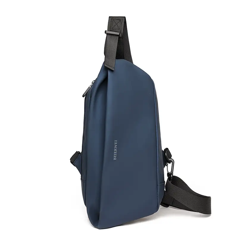 Men's Waterproof Crossbody Bag Grey Casual Shoulder - Image 3