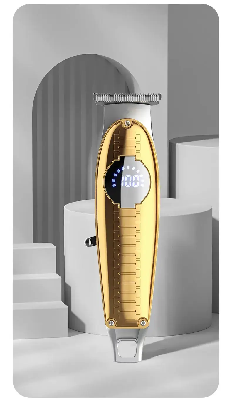 Silent Rechargeable Electric Hair Clipper with R-Sharp Blade — feature 11