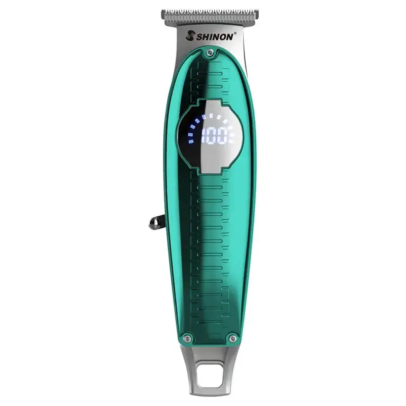 Silent Rechargeable Electric Hair Clipper with R-Sharp Blade