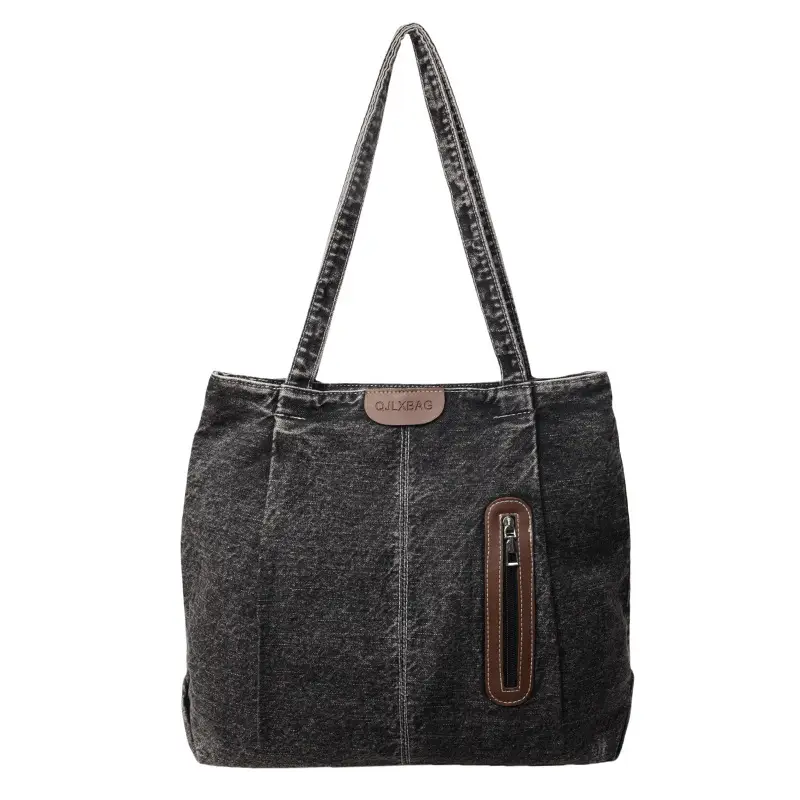 Women Denim Tote Bag Large Capacity Shoulder Bag — feature 39