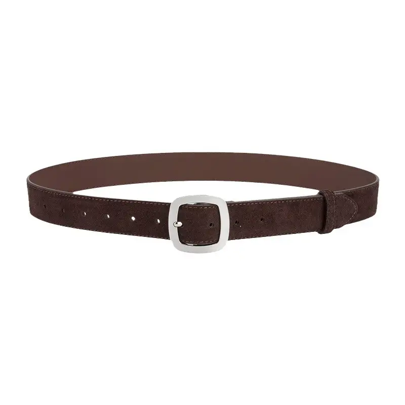 Vintage Frosted Leather Belt All-Match Women's Cross-Border - Image 18