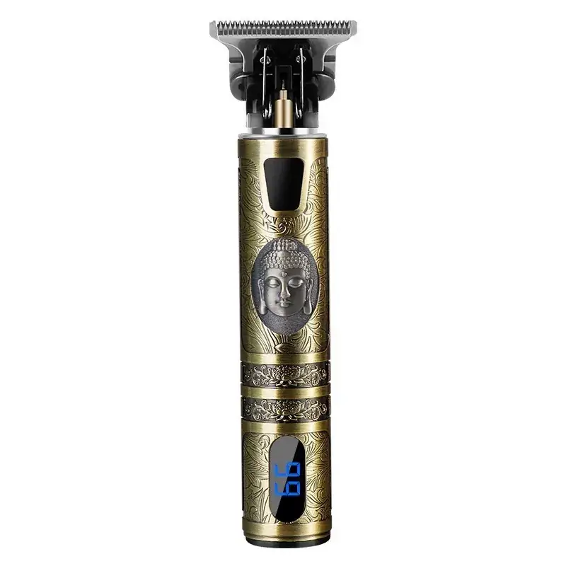 Buddha Head Electric Hair Clipper with LCD Display - Image 11