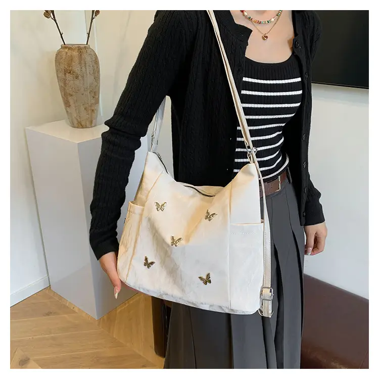 Women's Crossbody Tote Bag Set with Cute Pom Pom Decor — feature 18