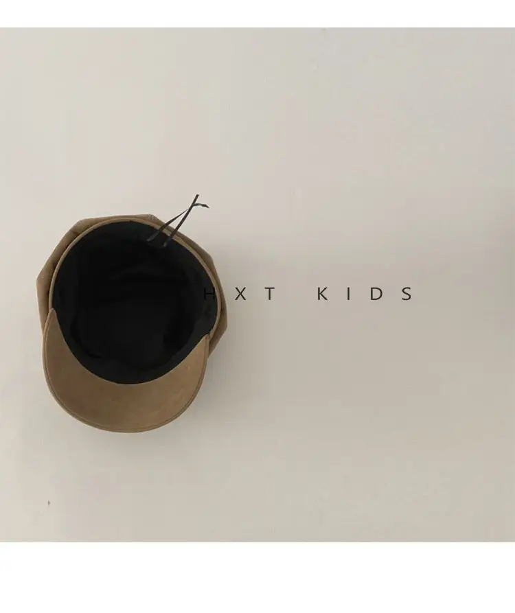 Children's Brown Anti-Wear Cap Autumn Winter — feature 11