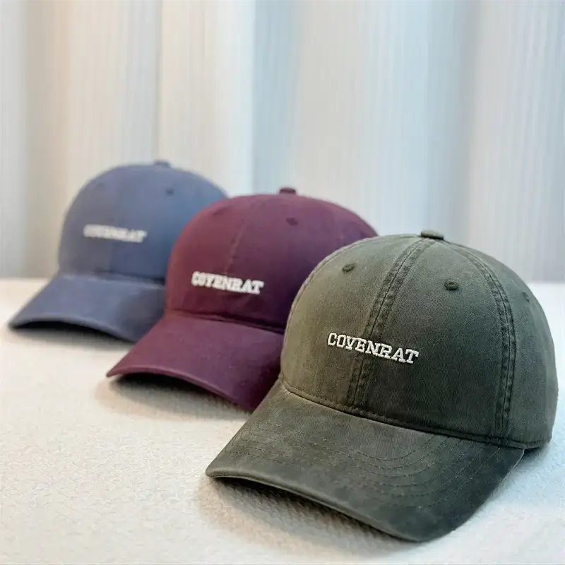 Men's Black Embroidered Baseball Cap Offteat Logo - Image 9